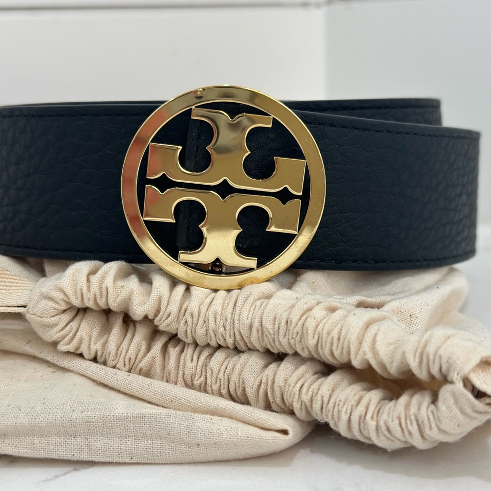 Tory Burch - Miller Logo Reversible Belt